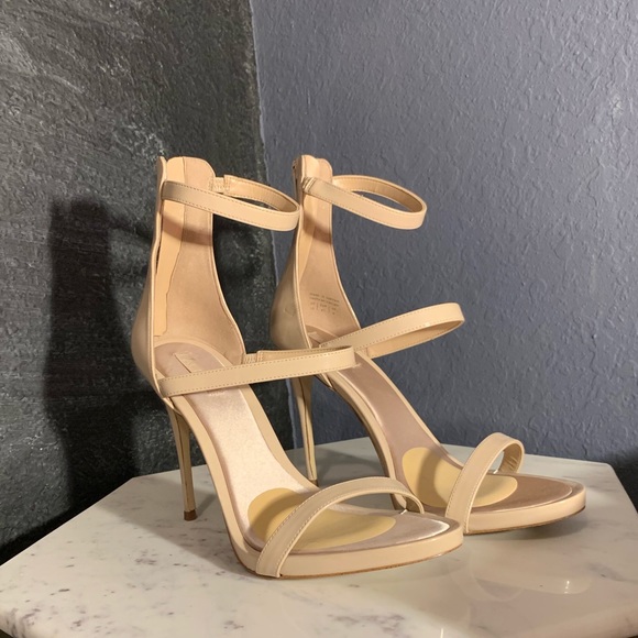 Strappy Nude Stiletto (Aldo) - Picture 1 of 4